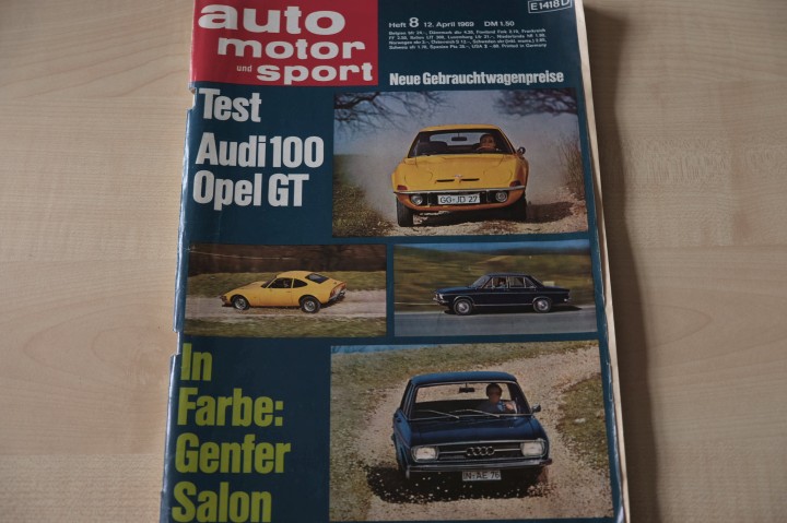 Auto Motor und Sport 08/1969